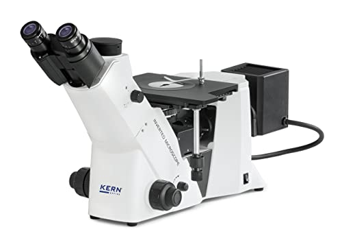 KERN OLM 171 Optics OLM-1 Metallurgisches Inversmikroskop, Infinity, Trinocular Tubus, 50 W Halogen (Reflecting) von Kern