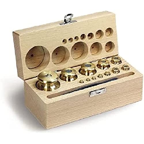 Kern 344-47 Gewichtssatz, Knopfform, Messing feingedreht, 1 Stück Kern 344-47 Gewichtssatz, Knopfform, Messing feingedreht, 1 Stück von Kern