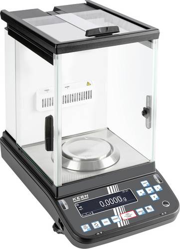 Kern ABP 200-4AM Analysewaage Wägebereich (max.) 220g Ablesbarkeit 0.0001g Schwarz, Silber von Kern