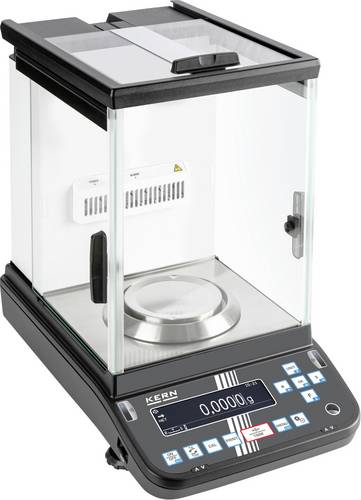 Kern ABP 200-4AM Analysewaage Wägebereich (max.) 220g Ablesbarkeit 0.0001g Schwarz, Silber von Kern