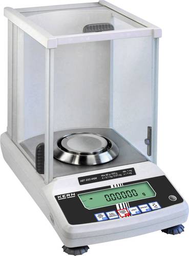 Kern ABT 120-4NM Analysewaage Wägebereich (max.) 120g Ablesbarkeit 0.0001g über Steckernetzteil Me von Kern