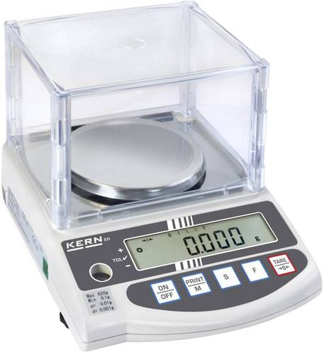 Kern EW 620-3NM Präzisionswaage Wägebereich (max.) 620g Ablesbarkeit 0.001g netzbetrieben, akkubet von Kern