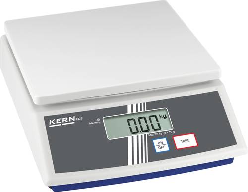 Kern FCE 30K10N FCE 30K10N Tischwaage Wägebereich (max.) 35kg Ablesbarkeit 10g batteriebetrieben, n von Kern