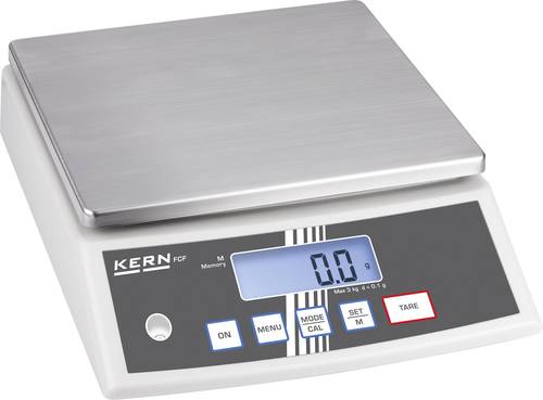 Kern FCF 30K-3 FCF 30K-3 Tischwaage Wägebereich (max.) 30kg Ablesbarkeit 1g batteriebetrieben, übe von Kern