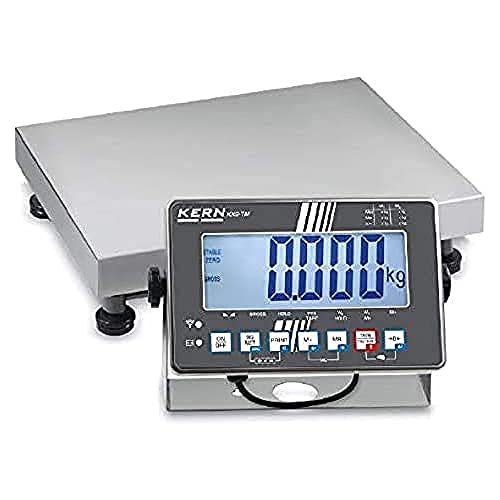 KERN IP-Geschützte Plattformwaage, 300kg Wägebereich, 10g Ablesbarkeit von KERN