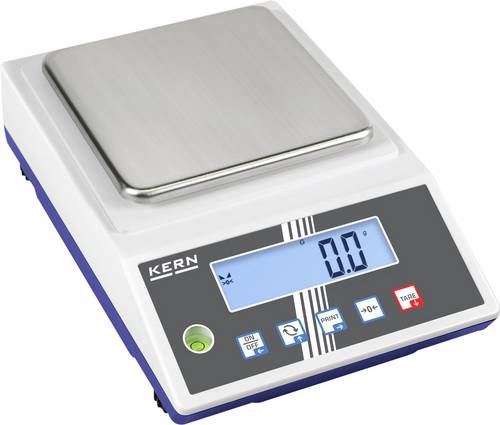 Kern PCB 2000-1 Präzisionswaage Wägebereich (max.) 2kg Ablesbarkeit 100 mg Weiß, Schwarz, Silber von Kern