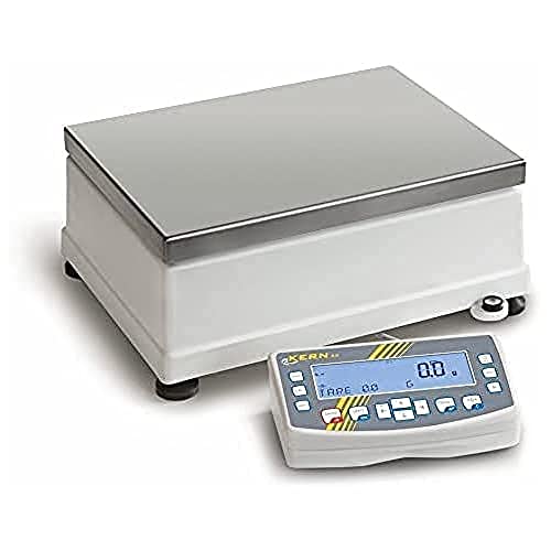 KERN Hochauflösende Industriewaage, 50kg Wägebereich, 0.1g Ablesbarkeit von KERN