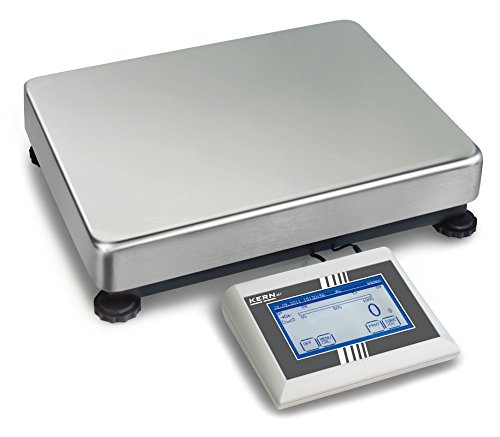 KERN Plattformwaage mit Touchscreen, 36kg Wägebereich, 0.2g Ablesbarkeit, 318mm x 308mm x 75mm KERN Plattformwaage mit Touchscreen, 36kg Wägebereich, 0.2g Ablesbarkeit, 318mm x 308mm x 75mm von KERN