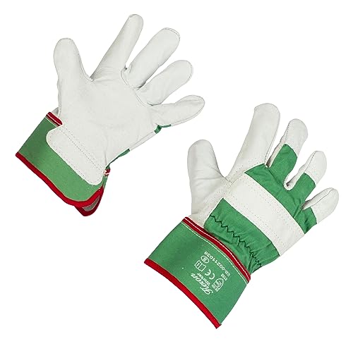 Kerbl 297186 Worker Rindsvollleder Handschuh, Größe 12 von Keron