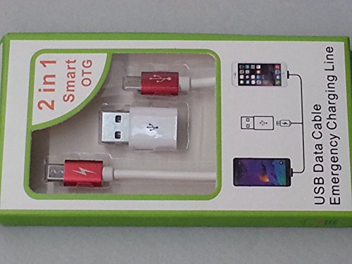 KesCom OTG Ladekable Micro USB auf Micro USB 0,2m zb. für Handy - Elektro Fahrrad mit USB Adapter von Micro USB Buchse auf USB A Stecker KesCom OTG Ladekable Micro USB auf Micro USB 0,2m zb. für Handy - Elektro Fahrrad mit USB Adapter von Micro USB Buchse auf USB A Stecker von KesCom
