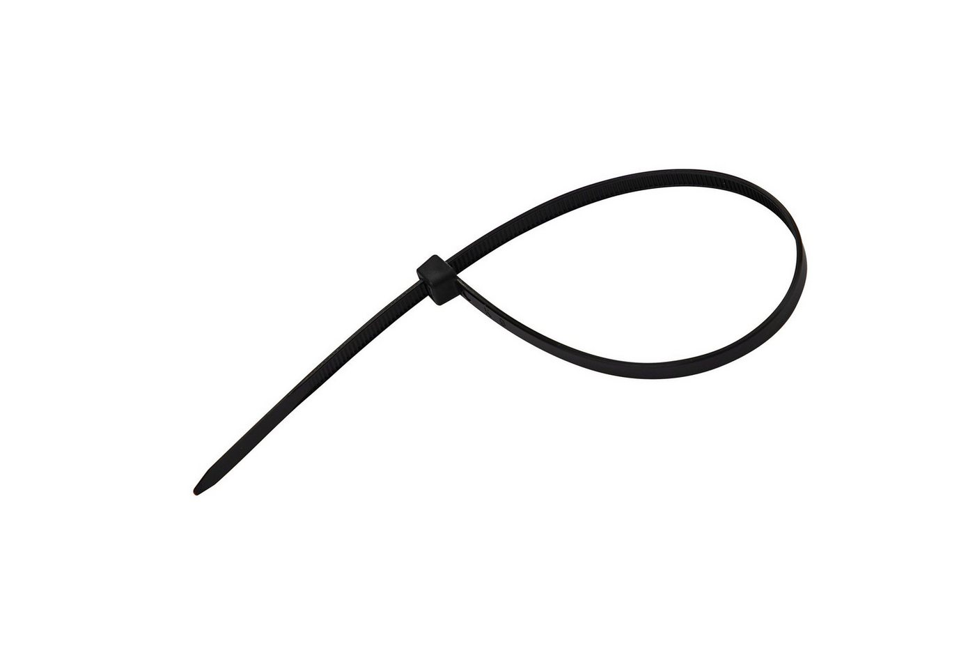 KesTek Kabelbinder Kabelbinder 4,8x250mm schwarz 50 Stück (50-St) von KesTek