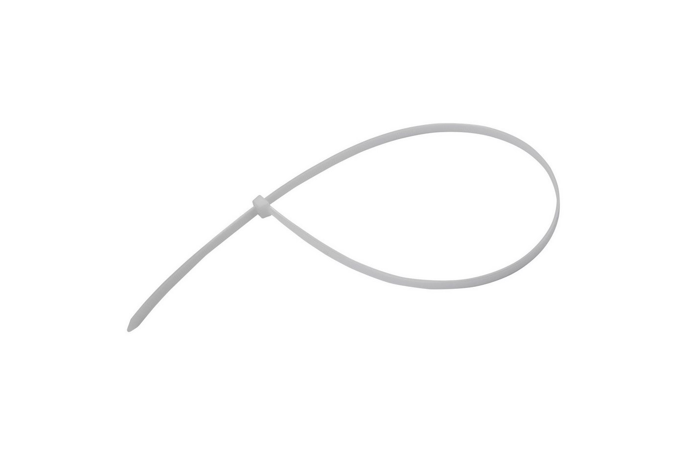 KesTek Kabelbinder Kabelbinder 7,6x450mm natur 50 Stück (50-St) von KesTek