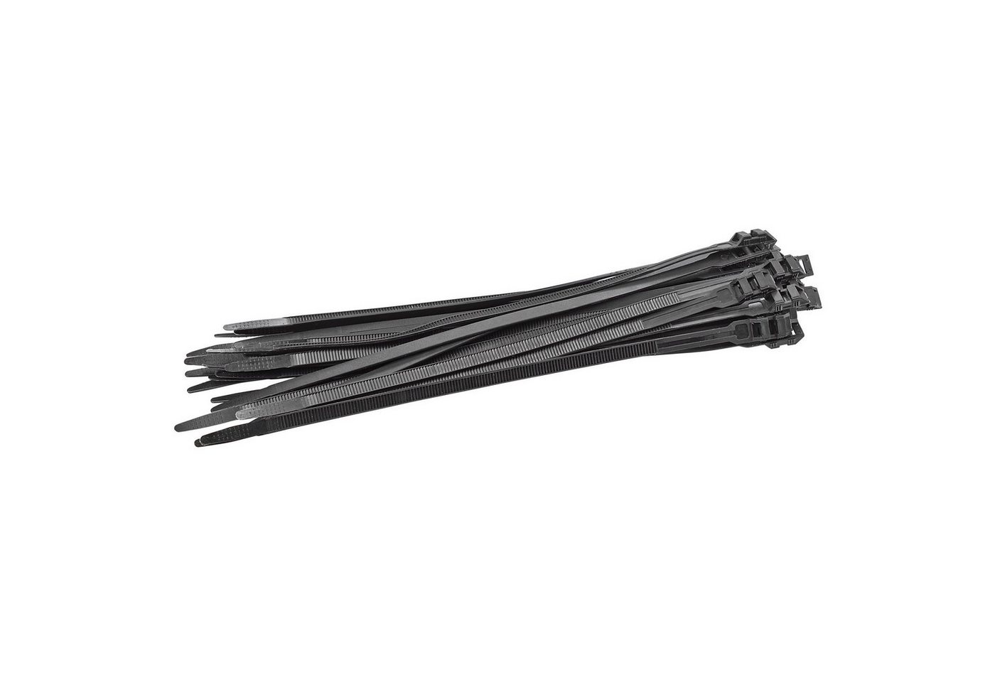KesTek Kabelbinder Kabelbinder hohe Zugkraft 9,0x360mm schwarz 25 Stück (25-St) von KesTek