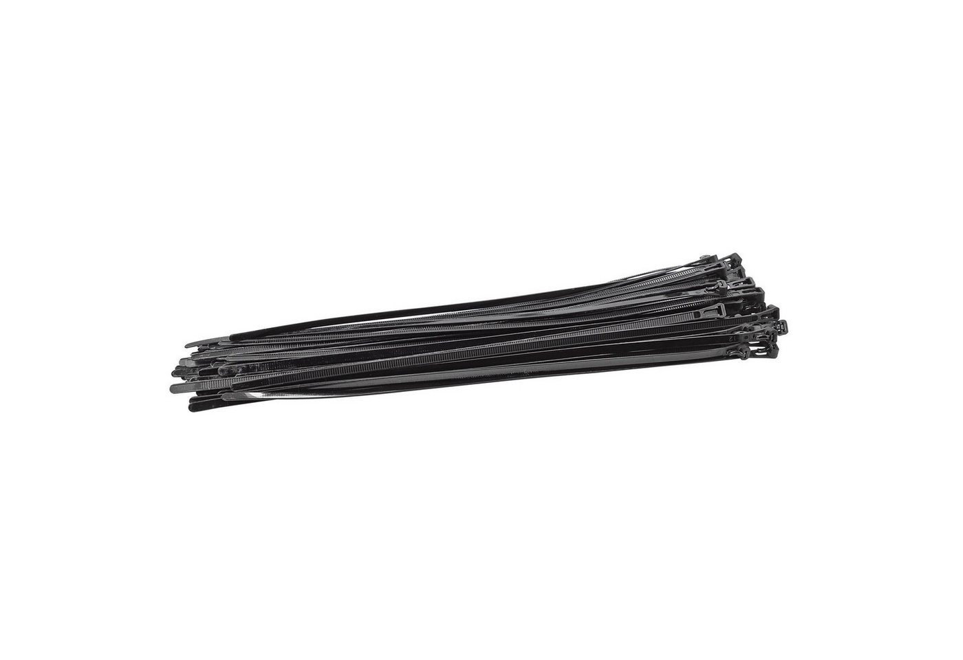 KesTek Kabelbinder Kabelbinder lösbar 7,2x400mm schwarz 50 Stück (50-St) von KesTek