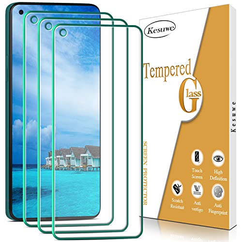 Kesuwe [3 Stück] Schutzfolie für OnePlus 8T, OnePlus 8T 5G, Anti-Kratzen, Anti-Bläschen, Hohe Transparenz, Hohe Empfindlichkeit, 9H Härte HD Displayschutzfolie von Kesuwe