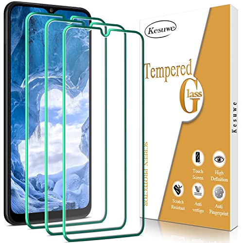 Kesuwe [3 Stück] Schutzfolie für Samsung Galaxy A02s, Galaxy A02, Anti-Kratzen, Ultrabeständig, Blasenfrei, HD Displayschutzfolie, Kompatibel mit Handyhülle, Einfache Installation von Kesuwe