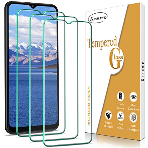 Kesuwe [3 Stück] Schutzfolie für Samsung Galaxy A32 4G, Anti-Kratzen, 9H Härte, Ultrabeständig, Anti-Bläschen, HD Displayschutzfolie, 0.33mm Ultra-klar von Kesuwe