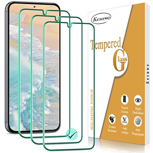 Kesuwe [3 Stück] Schutzfolie für Samsung Galaxy S23 Plus 5G, Anti-Kratzen, 9H Härte, Ultrabeständig, Ultra-klar, HD Displayschutzfolie, Anti-Bläschen von Kesuwe