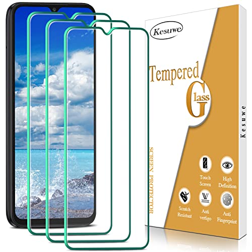 Kesuwe [3 Stück] Schutzfolie für Xiaomi Redmi 9A, Redmi 9C, Anti-Kratzen, Anti-Bläschen, hohe Transparenz, hohe Empfindlichkeit, 9H Härte HD Displayschutzfolie von Kesuwe