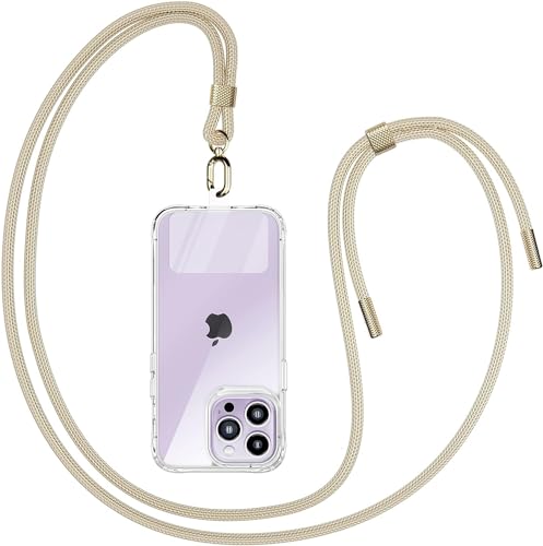 Keteen Handykette Universal -Geeignet für alle Smartphones, Einstellbar multifunktionale Handykette, Handyschnur zum Umhängen, Handyband mit jeder Hülle kombinierbar, Golden Keteen Handykette Universal -Geeignet für alle Smartphones, Einstellbar multifunktionale Handykette, Handyschnur zum Umhängen, Handyband mit jeder Hülle kombinierbar, Golden von Keteen