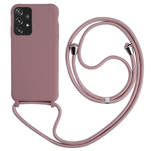 Keteen Handykette hülle für Samsung Galaxy A23 5G Handyhülle mit Band Slim Silikon A23 5G/4G hülle mit Abnehmbar Kordel Stossfest Bumper Cover zum Umhängen Necklace Handyhülle für Samsung A23 5G-Pink Keteen Handykette hülle für Samsung Galaxy A23 5G Handyhülle mit Band Slim Silikon A23 5G/4G hülle mit Abnehmbar Kordel Stossfest Bumper Cover zum Umhängen Necklace Handyhülle für Samsung A23 5G-Pink von Keteen