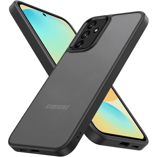 Keteen für Samsung Galaxy S24 FE Hülle Matt Transluzent ​Hanyhülle Samsung S24 FE Hülle Ultra Dünn [Militärgeprüft] Anti-Gelb Anti-Fingerabdruck Stoßfeste Kratzfeste Hülle für Samsung S24 FE, Schwarz von Keteen