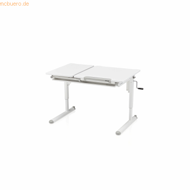 Kettler KETTLER Jugendschreibtisch 109,5x53,5-82x71,5cm weiß/weiß von Kettler