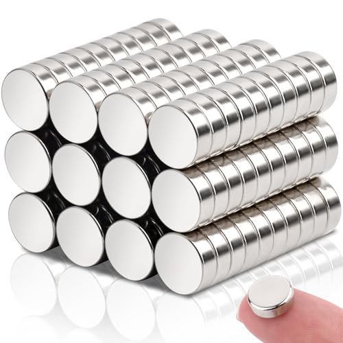 120 Stück Neodym Magnete Extra Stark,9x3mm Kleine Magnete Stark,Magnete Whiteboard Mini Magnete Stark Magnete Klein Rund,Magnete für Magnettafel,Magnete für Pinnwand, Magnettafel, Kühlschrank,Handwerk von Keukenket