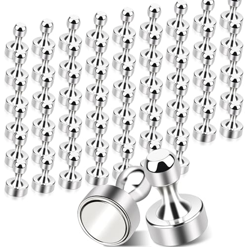 56 Stück Neodym Magnete Extra Stark, Klein Magnete Extra Stark, Magneten Starker Halt Neodym Magnete, Kühlschrank Magnete, Magnete für Magnettafel,Whiteboard Magnete für Pinnwand Stecktafel Büro von Keukenket