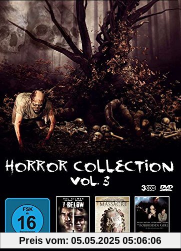 Horror Collection - Vol. 3 (3 Horrorfilme im Sammelschuber) 7 Below - Saturday Morning Massacre - The Forbidden Girl [3 DVDs] von Kevin Carraway