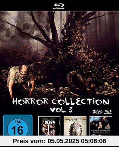 Horror Collection - Vol. 3 (Blu-ray) (3 Horrorfilme im Sammelschuber) 7 Below - Saturday Morning Massacre - The Forbidden Girl von Kevin Carraway