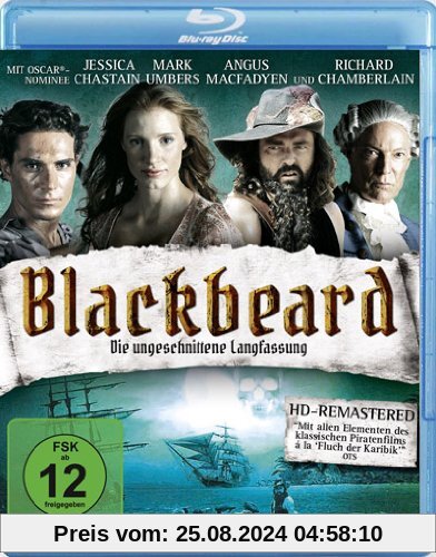 Blackbeard - Ungeschnittene Langfassung [Blu-ray] von Kevin Connor