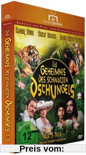 Das Geheimnis des schwarzen Dschungels - Die Original-Langfassung in 5 Teilen [2 DVDs] von Kevin Connor