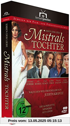 Erben der Liebe. Mistrals Tochter - Die komplette Miniserie (Fernsehjuwelen) [4 DVDs] von Kevin Connor