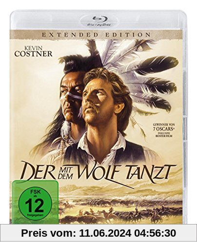 Der mit dem Wolf tanzt - Extended Version [Blu-ray] von Kevin Costner