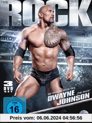 WWE - The Epic Journey of Dwayne The Rock Johnson [3 DVDs] von Kevin Dunn