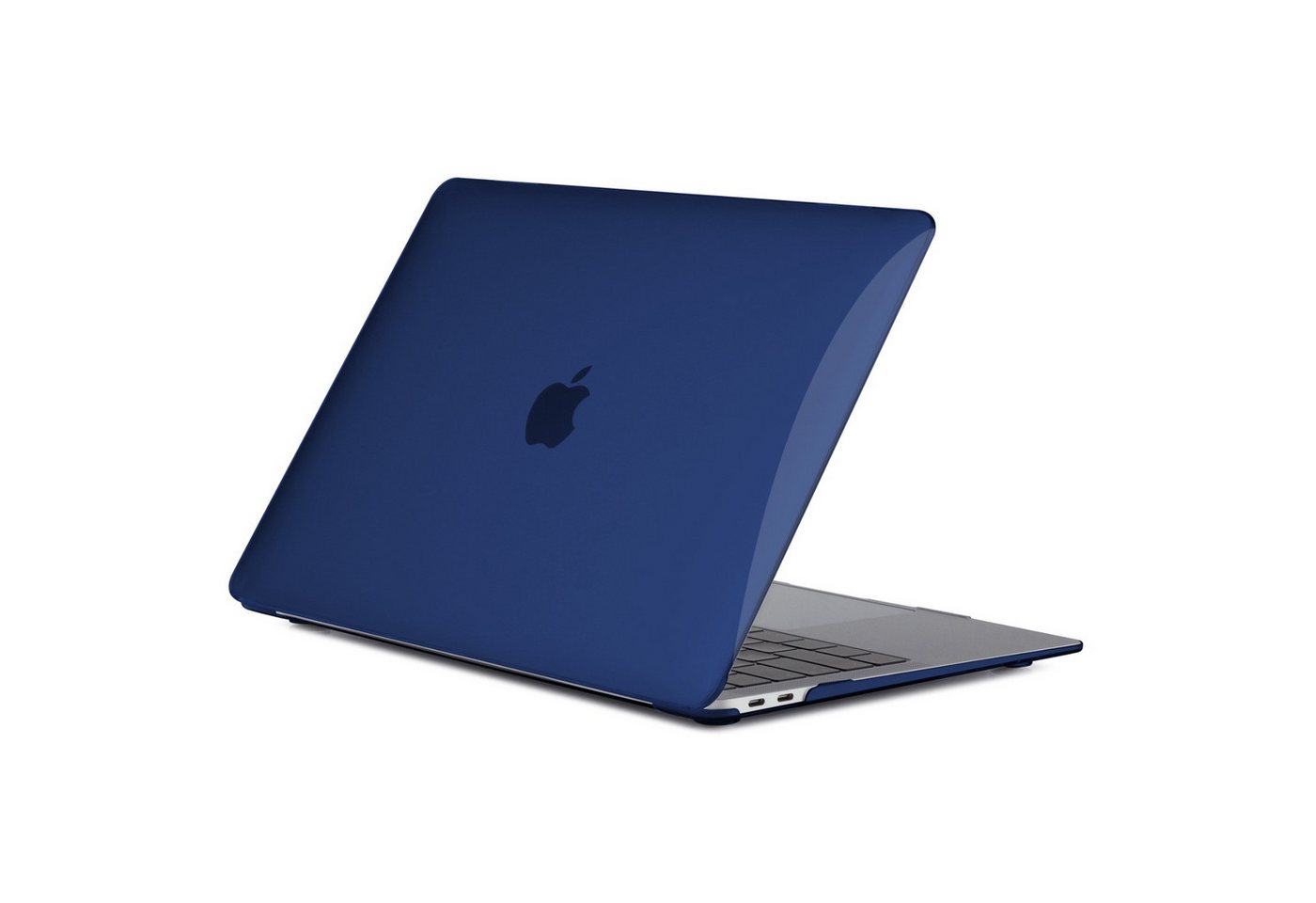 Kevin Frotscher (FroShop) Laptop-Hülle Schutzhülle für Apple MacBook Air 13.6" (2025-2022) M3 M2 2-Teilig Schutzcover Hartcase Schutz Cover Etui Tasche, Hülle Modell A3240 A3113 A2681 - Blau von Kevin Frotscher (FroShop)