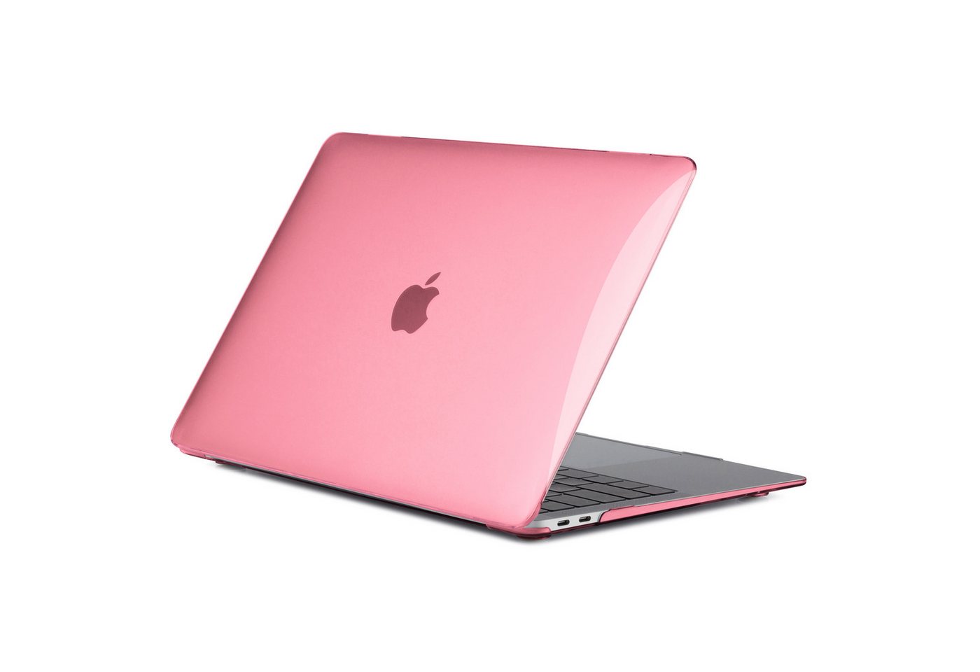 Kevin Frotscher (FroShop) Laptop-Hülle Schutzhülle für Apple MacBook Air 13.6" (2025-2022) M3 M2 2-Teilig Schutzcover Hartcase Schutz Cover Etui Tasche, Hülle Modell A3240 A3113 A2681 - Pink von Kevin Frotscher (FroShop)