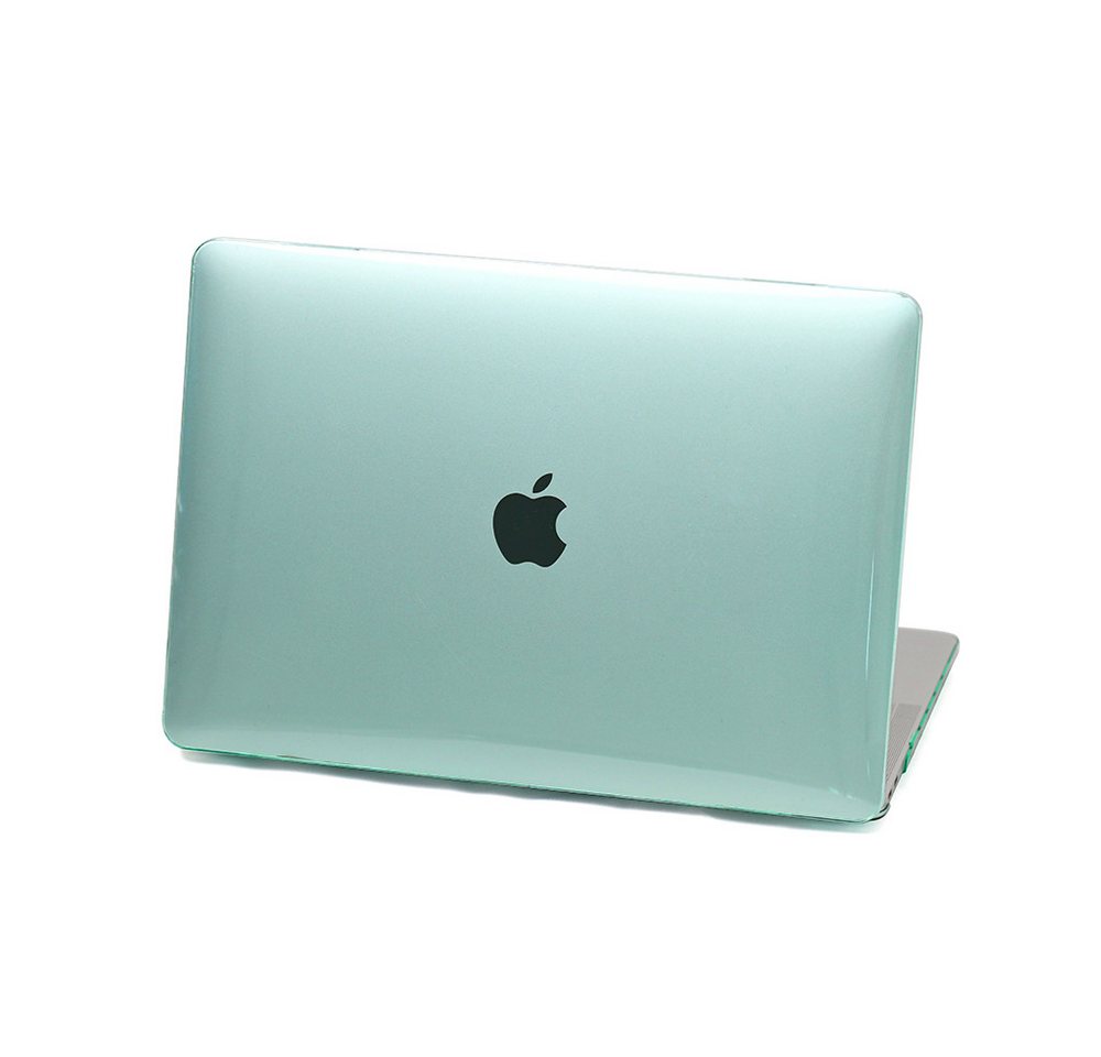 Kevin Frotscher (FroShop) Laptop-Hülle Schutzhülle für Apple MacBook Air 15 (2025-2023) M4 M3 M2 2-Teilig Schutzcover Hartcase Schutz Cover Etui Tasche, Hülle Modell A3114 / A2941 / A3241 - Grün von Kevin Frotscher (FroShop)