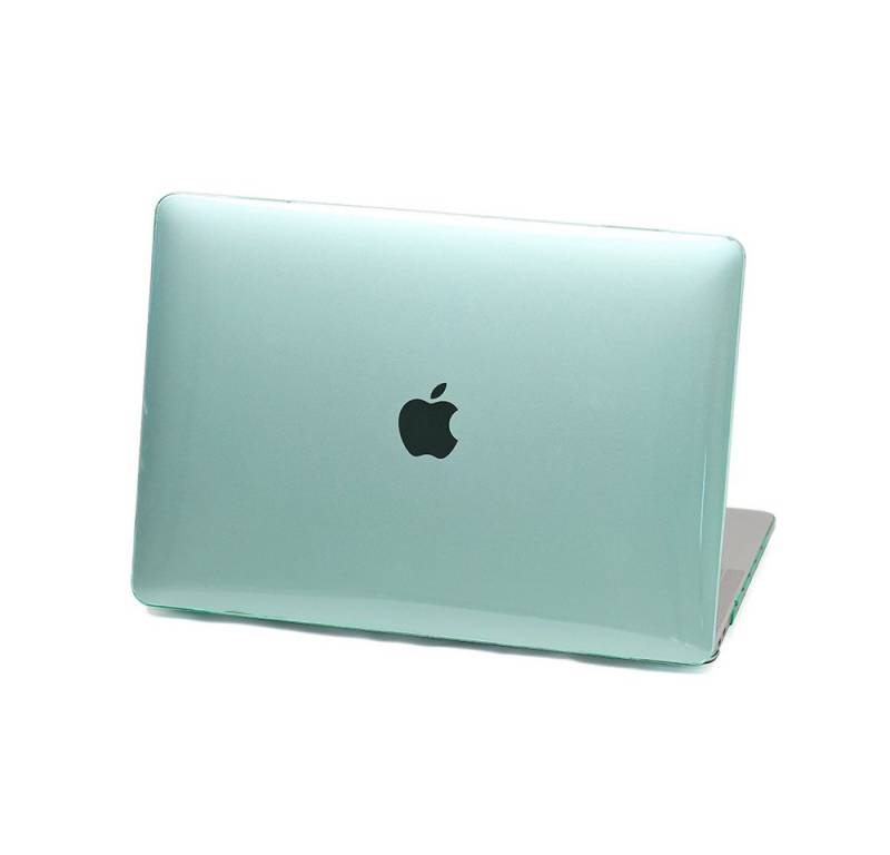 Kevin Frotscher (FroShop) Laptop-Hülle Schutzhülle für Apple MacBook Air 15 (2025-2023) M4 M3 M2 2-Teilig Schutzcover Hartcase Schutz Cover Etui Tasche, Hülle Modell A3114 / A2941 / A3241 - Grün von Kevin Frotscher (FroShop)