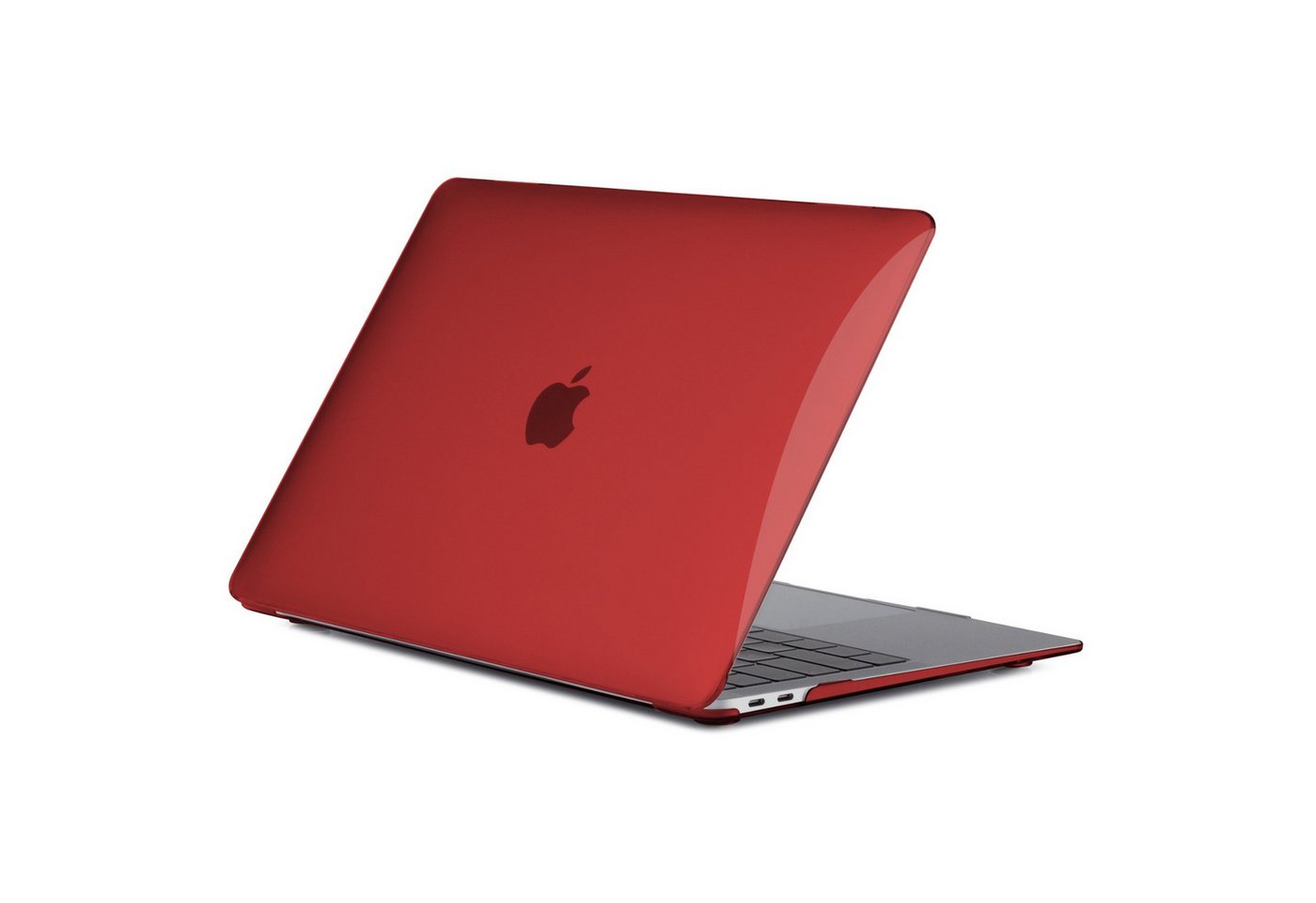 Kevin Frotscher (FroShop) Laptop-Hülle Schutzhülle für Apple MacBook Air 15 (2025-2023) M4 M3 M2 2-Teilig Schutzcover Hartcase Schutz Cover Etui Tasche, Hülle Modell A3114 / A2941 / A3241 - Rot von Kevin Frotscher (FroShop)