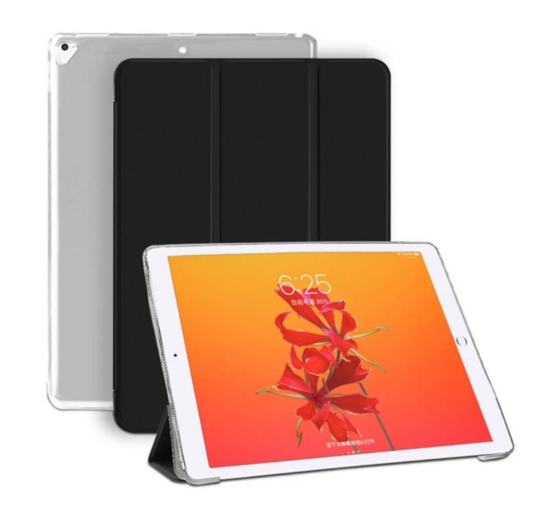 Kevin Frotscher (FroShop) Tablet-Hülle Schutzhülle für Apple iPad PRO 12.9" 2015 2017 Schutz Hülle Smart Wake Up / Sleep Cover Case, Kompatibilität Für Apple iPad Pro 1. 2. Generation - Farbe Schwarz von Kevin Frotscher (FroShop)