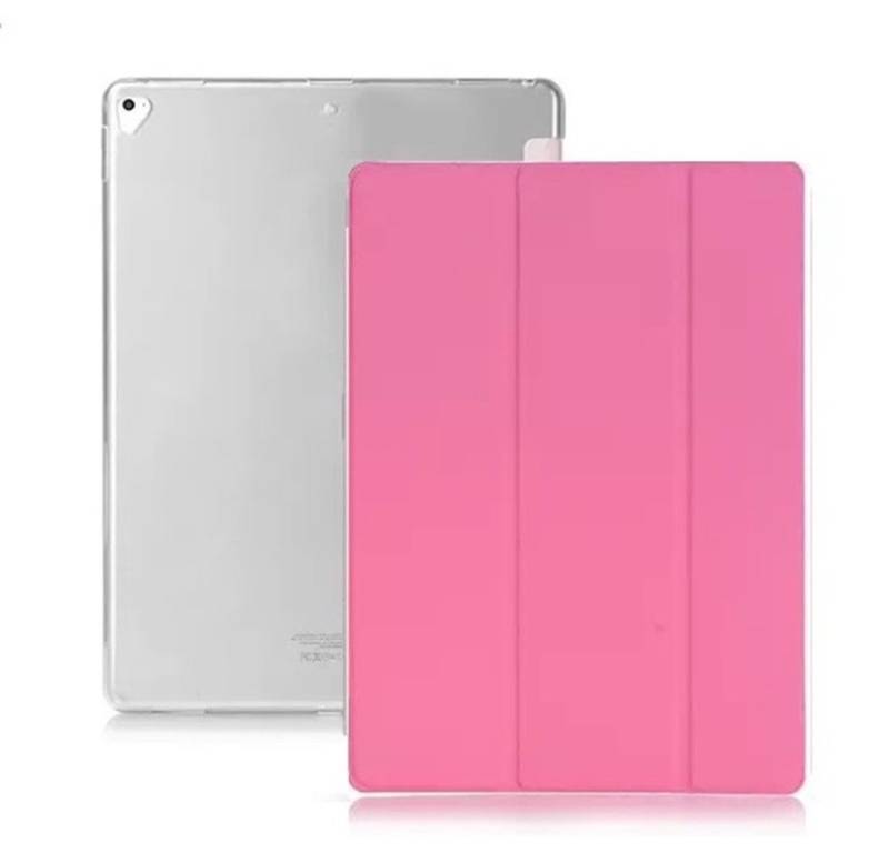 Kevin Frotscher (FroShop) Tablet-Hülle Schutzhülle für Apple iPad PRO 12.9" 2015 2017 Schutz Hülle Smart Wake Up / Sleep Cover Case, Modellkompatibilität Für Apple iPad Pro 1. 2. Generation - Farbe Pink von Kevin Frotscher (FroShop)
