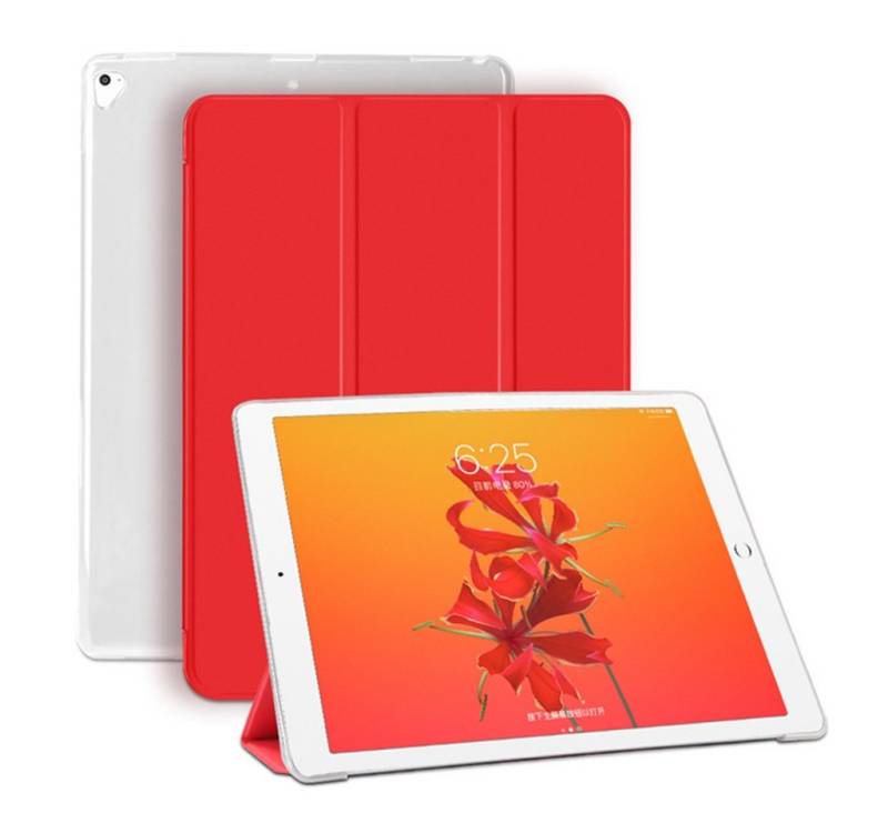 Kevin Frotscher (FroShop) Tablet-Hülle Schutzhülle für Apple iPad PRO 12.9" 2015 2017 Schutz Hülle Smart Wake Up / Sleep Cover Case, Modellkompatibilität Für Apple iPad Pro 1. 2. Generation - Farbe Rot von Kevin Frotscher (FroShop)