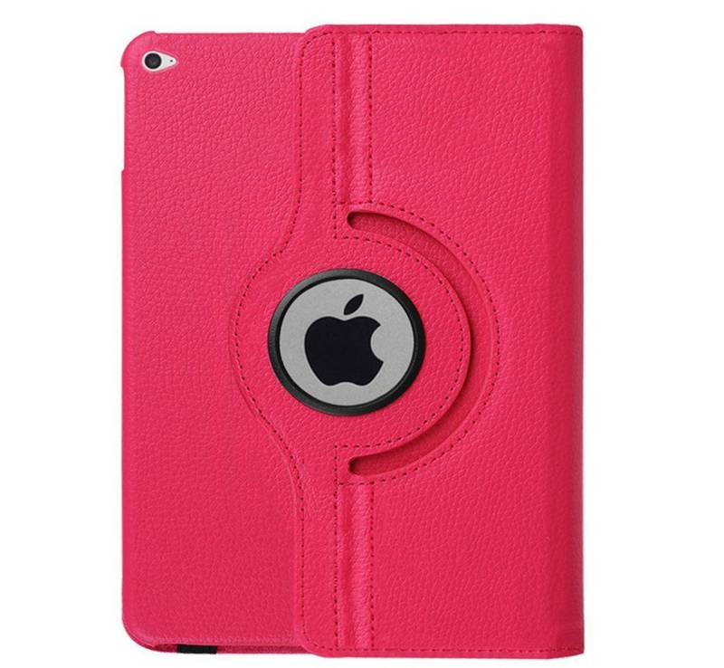 Kevin Frotscher (FroShop) Tablet-Hülle Schutzhülle für Apple iPad Pro 12.9" 1. und 2. Generation 2015 2017 Case Tasche Etui, Standfunktion Stabil Schwenkbar 360° Grad Drehbar - Farbe PINK von Kevin Frotscher (FroShop)