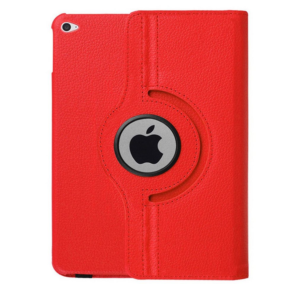 Kevin Frotscher (FroShop) Tablet-Hülle Schutzhülle für Apple iPad Pro 12.9" 1. und 2. Generation 2015 2017 Case Tasche Etui, Standfunktion Stabil Schwenkbar 360° Grad Drehbar - Farbe ROT von Kevin Frotscher (FroShop)