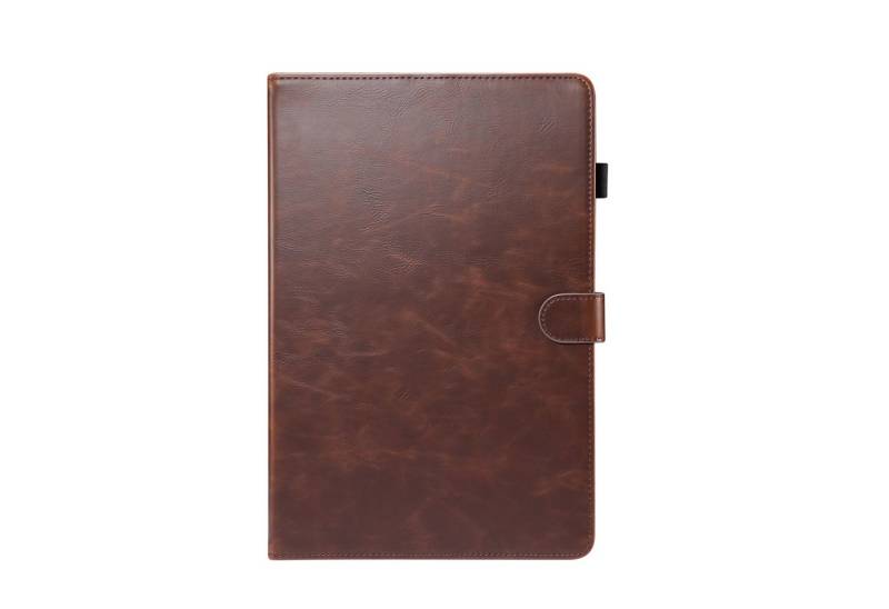 Kevin Frotscher (FroShop) Tablet-Hülle Schutzhülle für Samsung Galaxy Tab S7 11", Galaxy Tab S8 11 Zoll 2021 Wake Up / Sleep Funktion Case Etui, Tasche Cover Hülle Aufstellen Kunstleder - Farbe DUNKELBRAUN von Kevin Frotscher (FroShop)