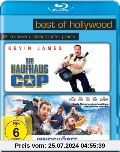 Best of Hollywood 2012 - 2 Movie Collector's Pack 47 (Der Kaufhaus Cop / Kindsköpfe) [Blu-ray] von Kevin James