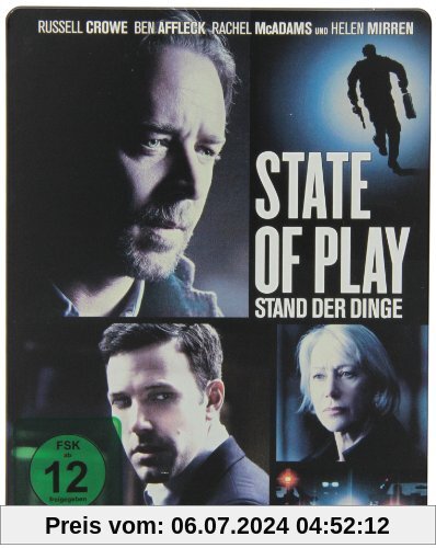 State of Play - Stand der Dinge - Steelbook [Blu-ray] von Kevin Macdonald