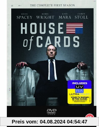 House of Cards [4DVD] [Region 2] (IMPORT) (Keine deutsche Version) von Kevin Spacey